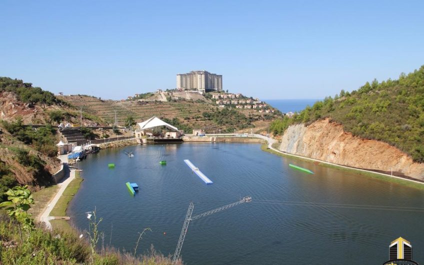 3+1 Penthouse in Kestel Aura Blue Residence