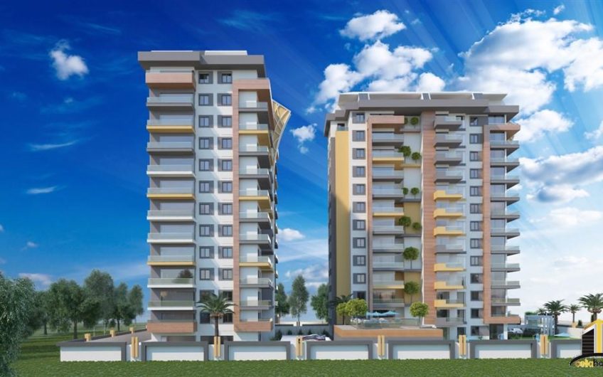 3+1 Penthouse in Kestel Aura Blue Residence