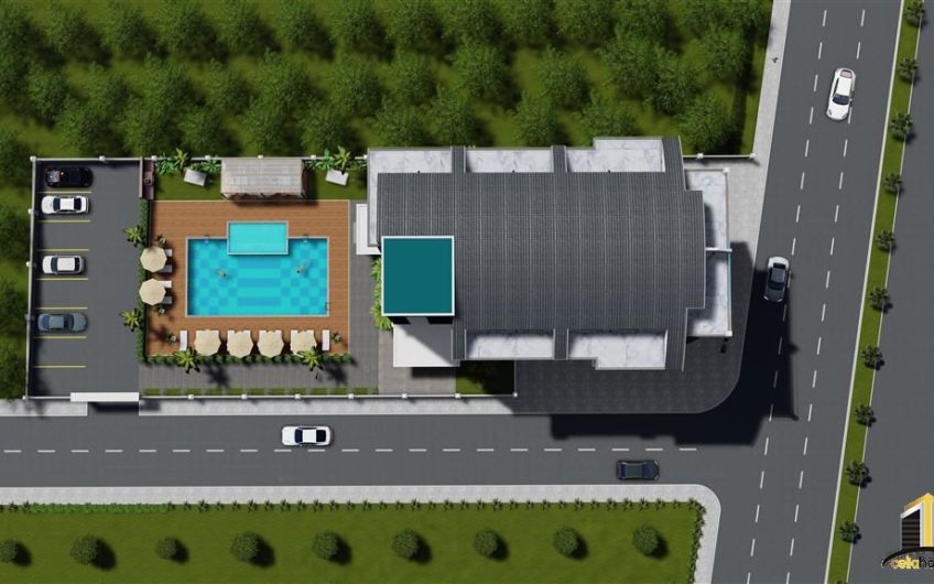 Luxury Penthouse For Sale in Hexa Residence in Kargicak!