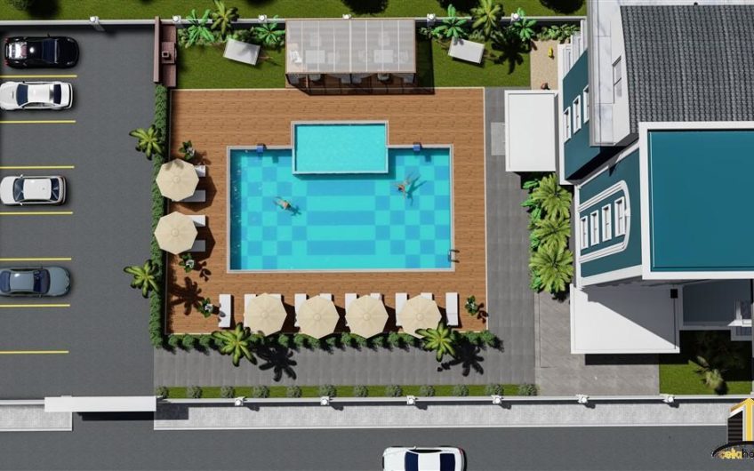 Luxury Penthouse For Sale in Hexa Residence in Kargicak!