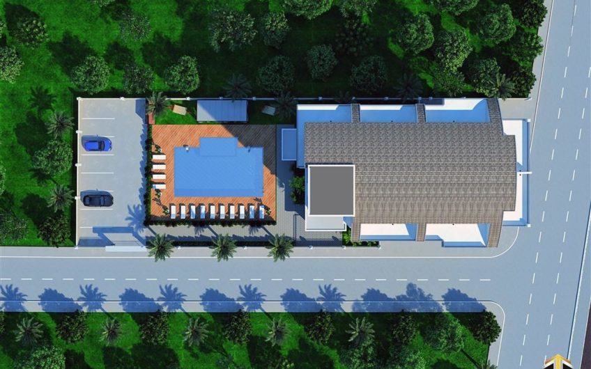 Luxury Penthouse For Sale in Hexa Residence in Kargicak!