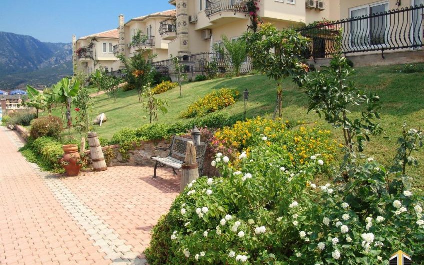 3+1 Penthouse in Kestel Aura Blue Residence