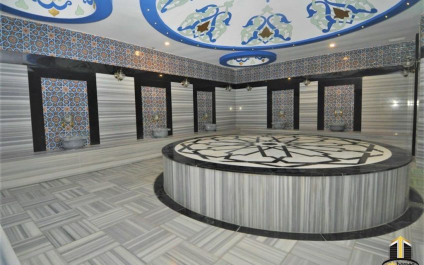 3+1 Penthouse in Kestel Aura Blue Residence