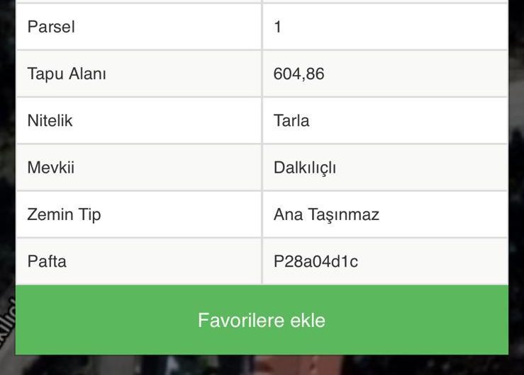 Villa land with panorama view in Kargicak