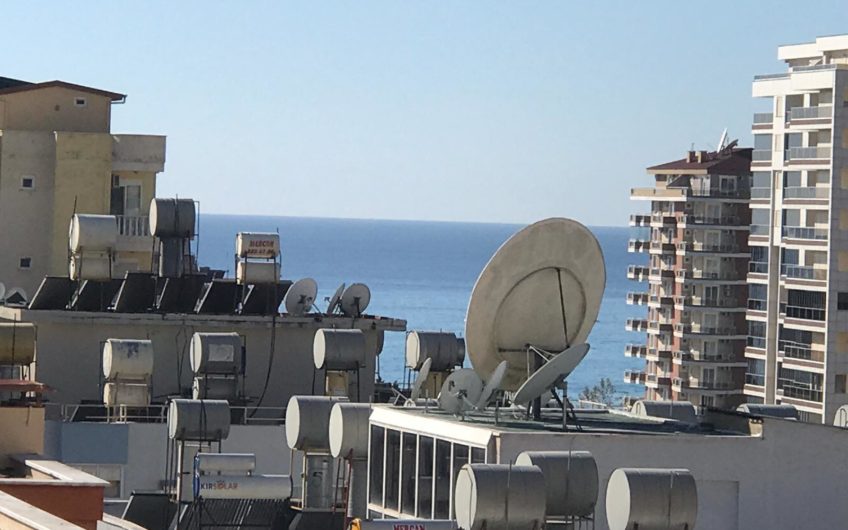 Fullt möbelard studio lägenhet i Mahmutlar