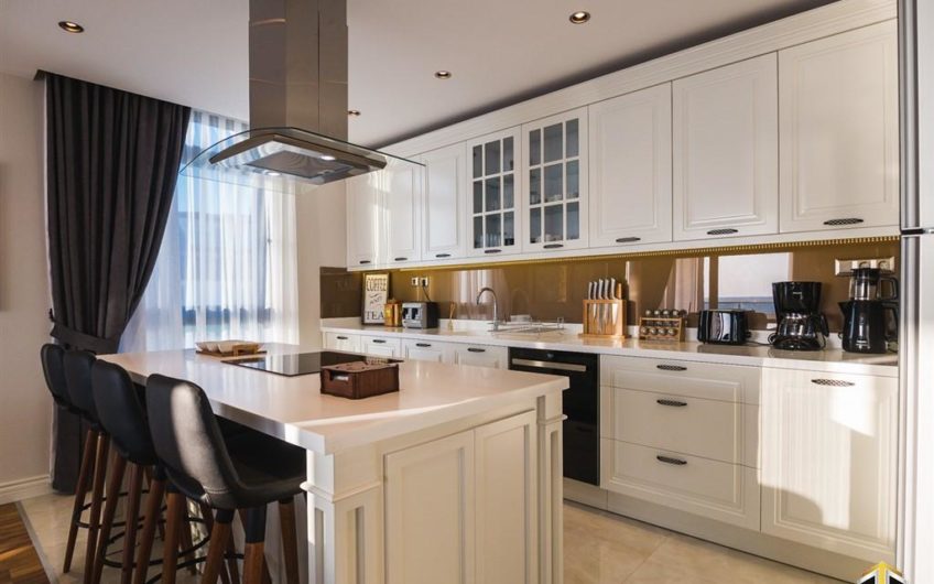 Arnelya Residencede full esyali penthouse