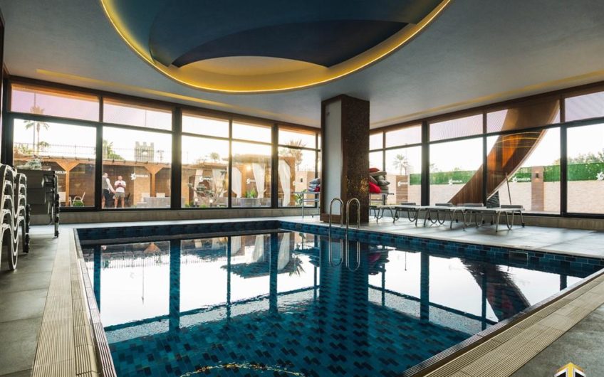 Arnelya Residencede full esyali penthouse