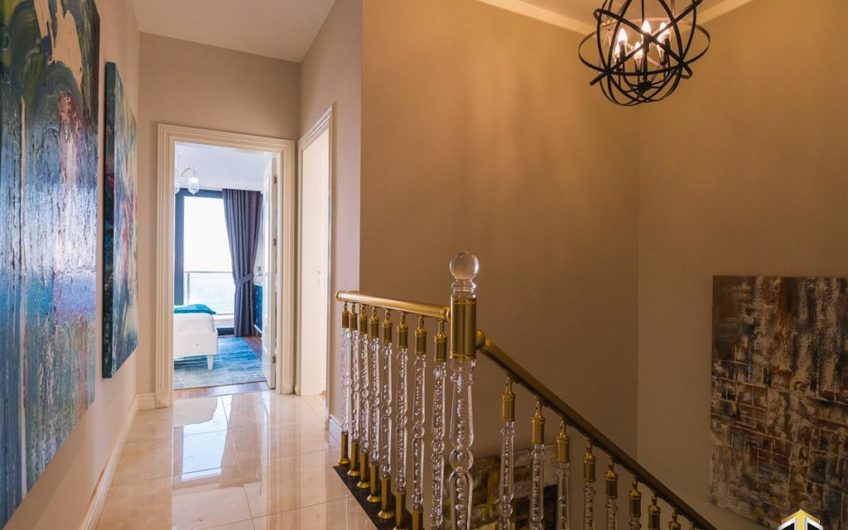 Arnelya Residencede full esyali penthouse