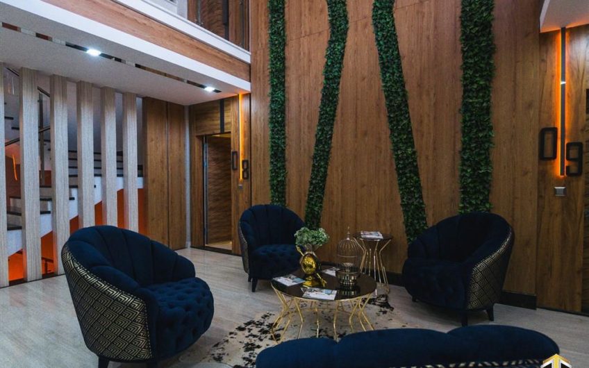 Arnelya Residencede full esyali penthouse