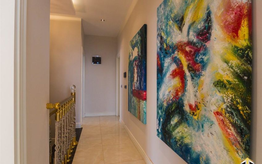 Arnelya Residencede full esyali penthouse