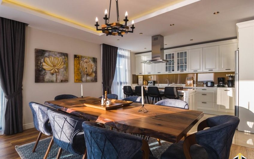 Arnelya Residencede full esyali penthouse