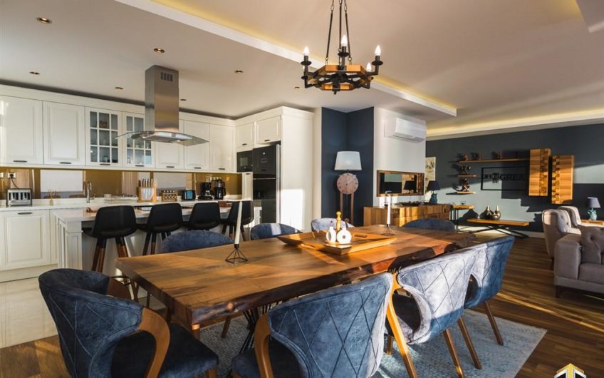 Arnelya Residencede full esyali penthouse