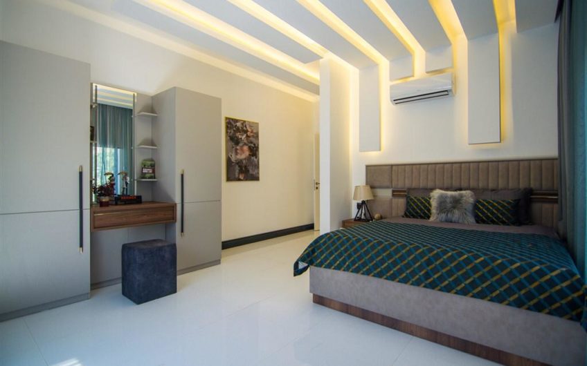 Luksus møbleret villa med havudsigt i Alanya