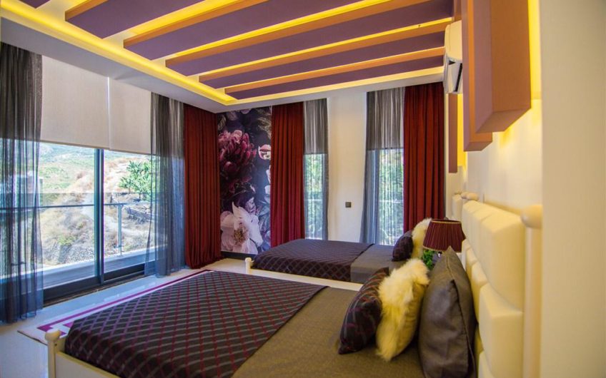 Luksus møbleret villa med havudsigt i Alanya
