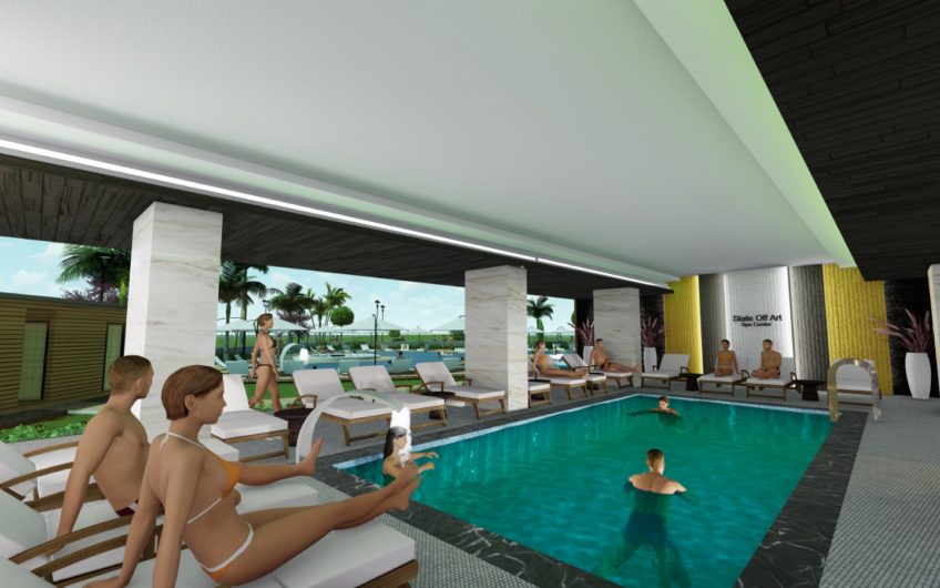 Residential complex with the infrastructure of a five-star hotel in the Mahmutlar area