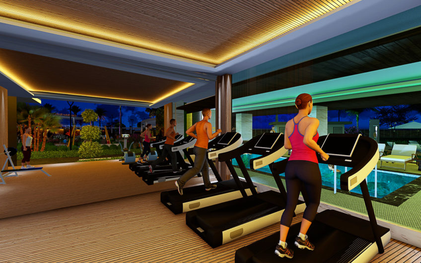 Residential complex with the infrastructure of a five-star hotel in the Mahmutlar area