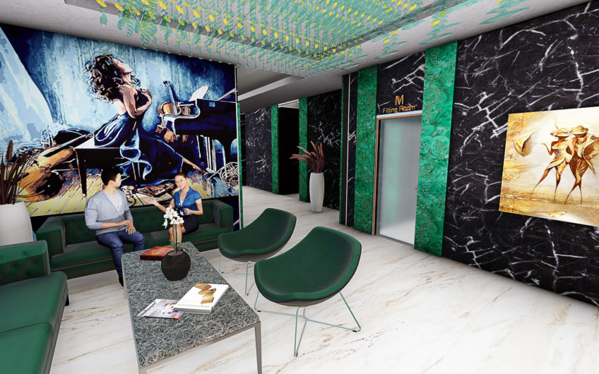 Residential complex with the infrastructure of a five-star hotel in the Mahmutlar area