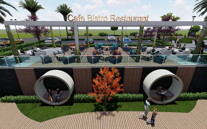 Residential complex with the infrastructure of a five-star hotel in the Mahmutlar area