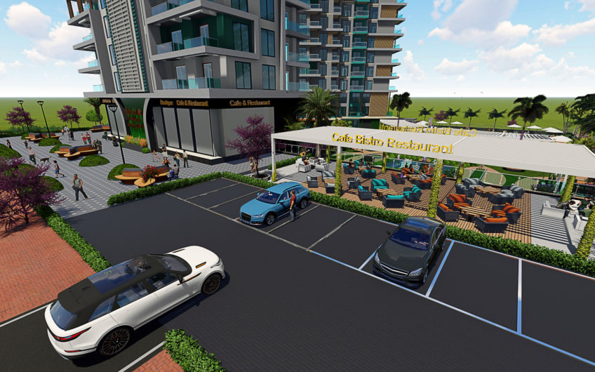 Residential complex with the infrastructure of a five-star hotel in the Mahmutlar area