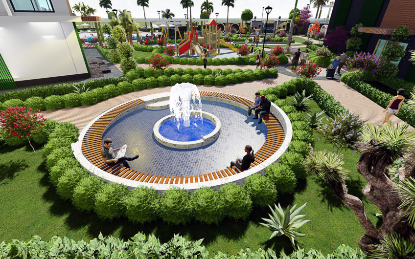 Residential complex with the infrastructure of a five-star hotel in the Mahmutlar area