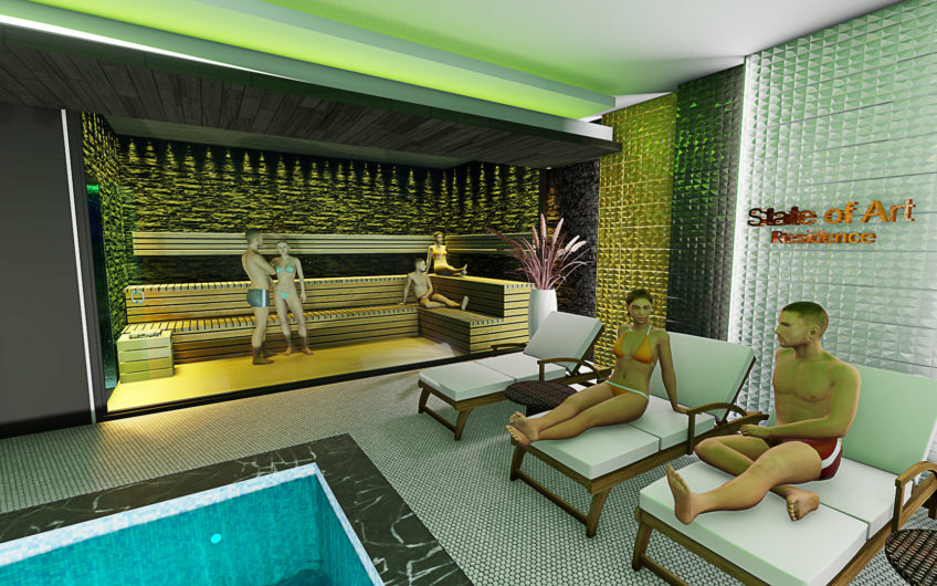 Residential complex with the infrastructure of a five-star hotel in the Mahmutlar area