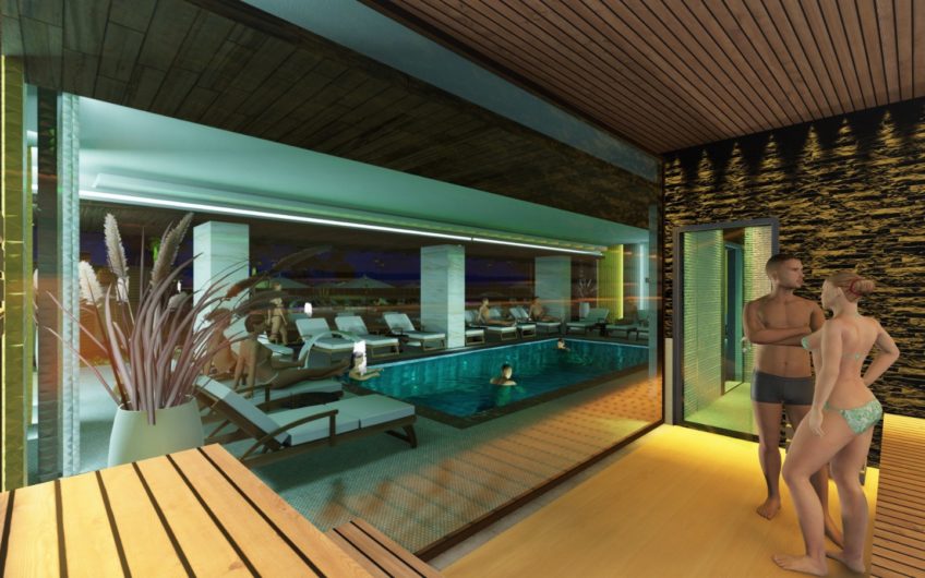 Residential complex with the infrastructure of a five-star hotel in the Mahmutlar area