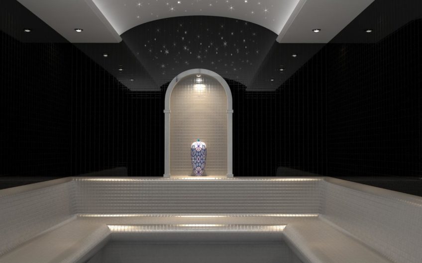 Residential complex with the infrastructure of a five-star hotel in the Mahmutlar area