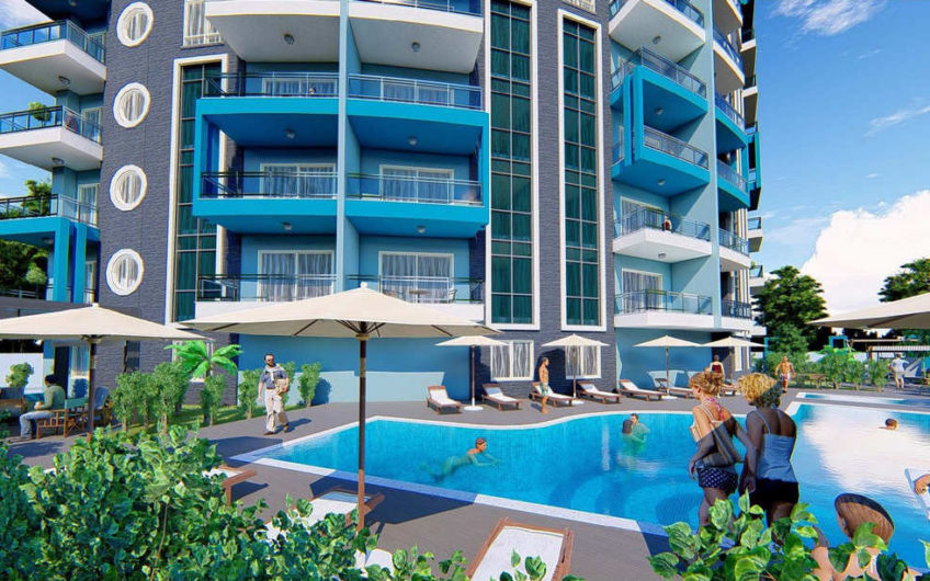 Boligkompleksprojekt til overkommelige priser i Alanya