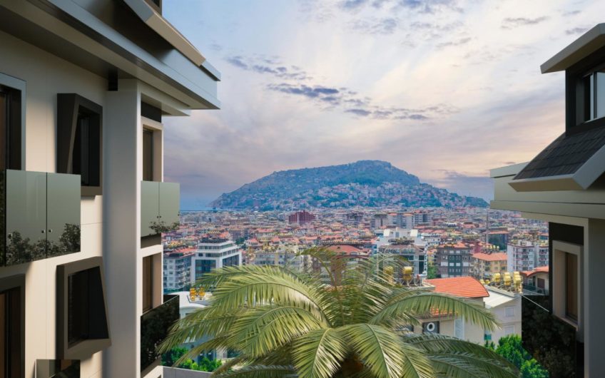 Penthouses with a picturesque panorama in a new residential complex