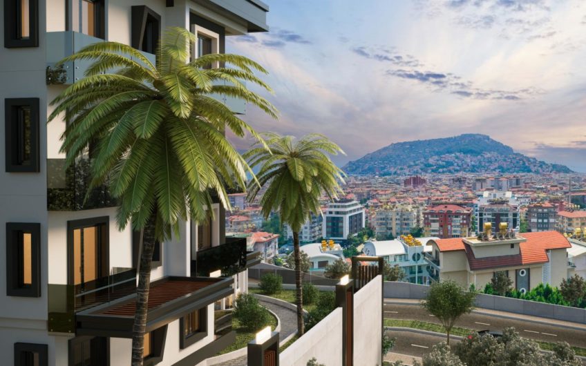 Penthouses with a picturesque panorama in a new residential complex