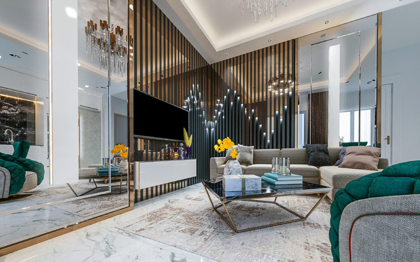 Residential complex with the infrastructure of a five-star hotel in the Mahmutlar area