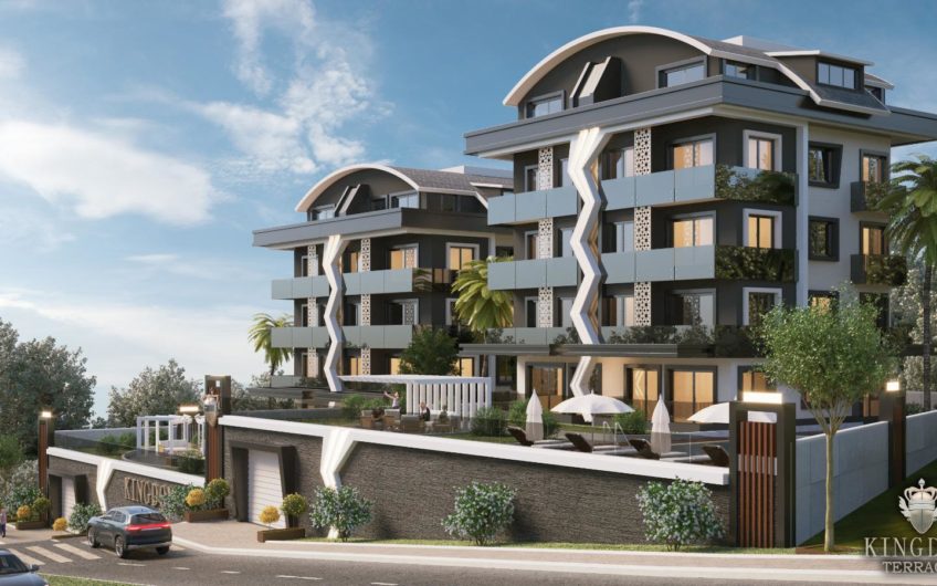 Penthouses with a picturesque panorama in a new residential complex