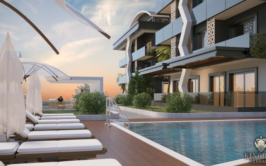Penthouses with a picturesque panorama in a new residential complex