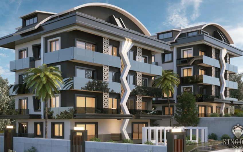 Penthouses with a picturesque panorama in a new residential complex