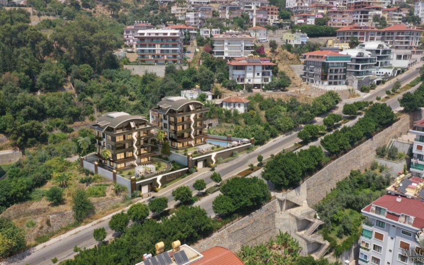 Penthouses with a picturesque panorama in a new residential complex