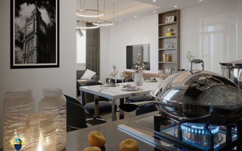 Penthouses with a picturesque panorama in a new residential complex