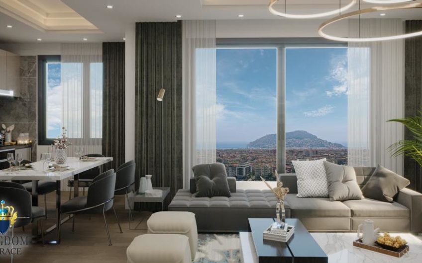 Penthouses with a picturesque panorama in a new residential complex