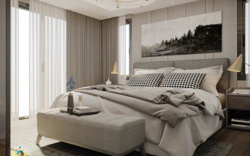 Penthouses with a picturesque panorama in a new residential complex