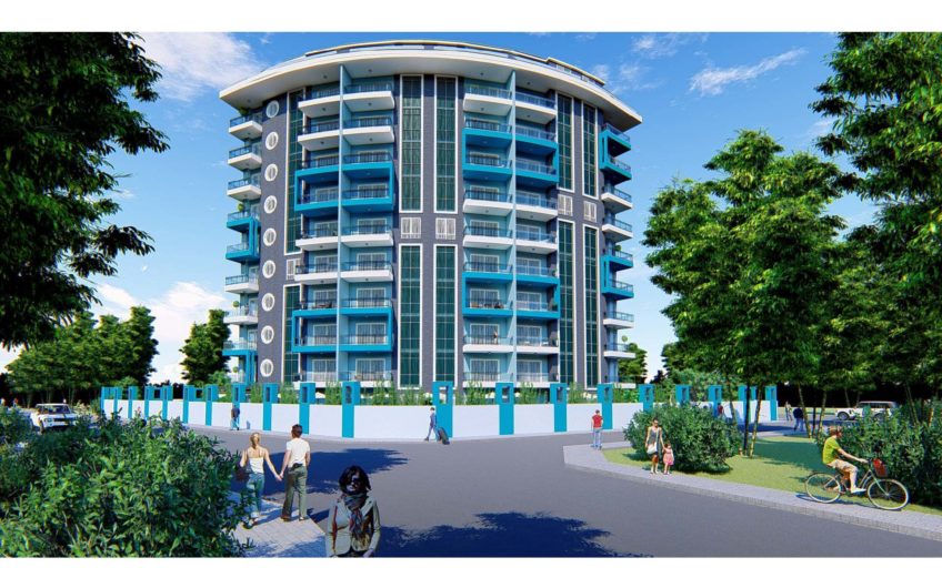 Boligkompleksprojekt til overkommelige priser i Alanya