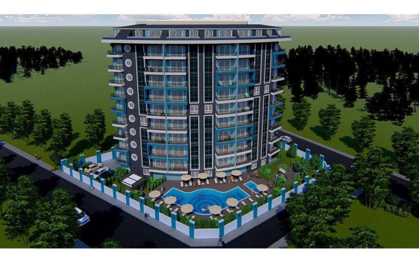 Boligkompleksprojekt til overkommelige priser i Alanya