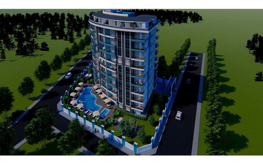 Boligkompleksprojekt til overkommelige priser i Alanya