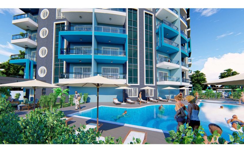 Boligkompleksprojekt til overkommelige priser i Alanya