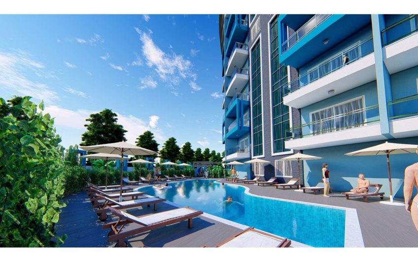 Boligkompleksprojekt til overkommelige priser i Alanya