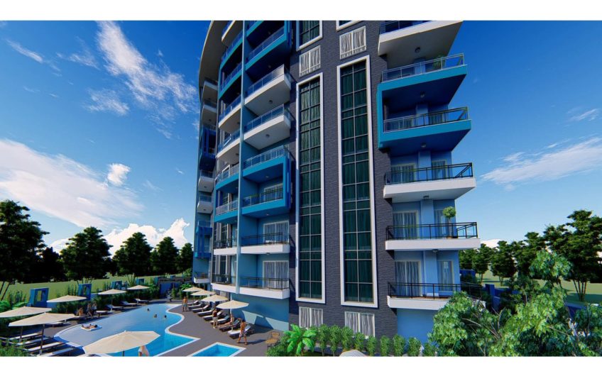 Boligkompleksprojekt til overkommelige priser i Alanya