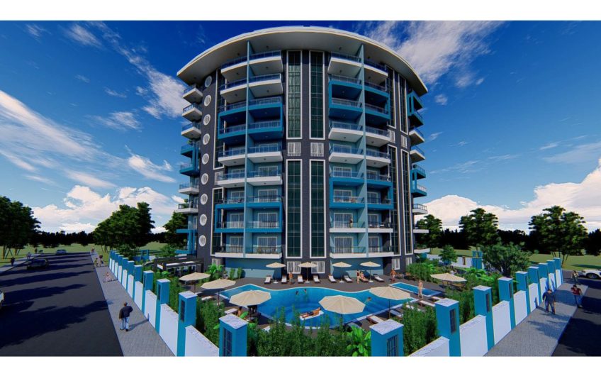 Boligkompleksprojekt til overkommelige priser i Alanya