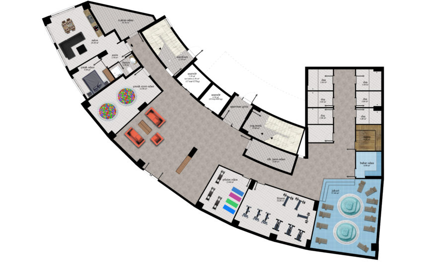 Boligkompleksprojekt til overkommelige priser i Alanya