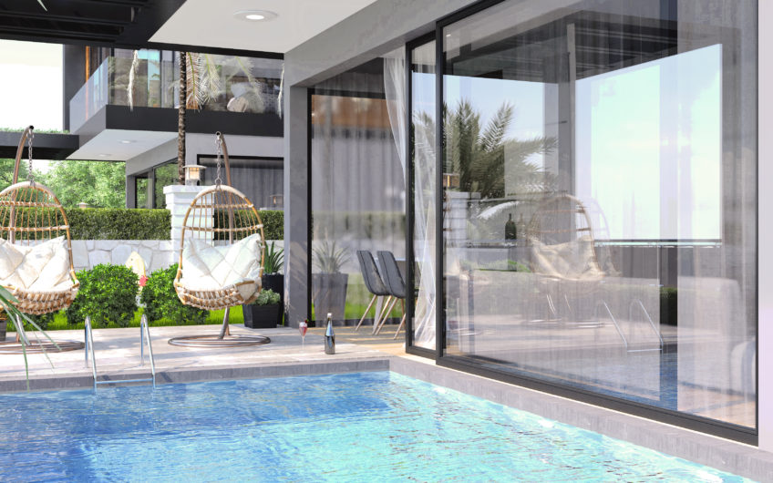 Villen im Bau mit Meerblick zum kleinen Preis