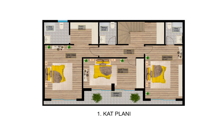 Villen im Bau mit Meerblick zum kleinen Preis