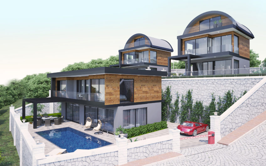 Villen im Bau mit Meerblick zum kleinen Preis