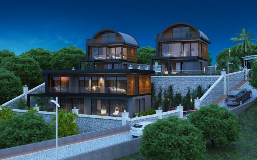 Villen im Bau mit Meerblick zum kleinen Preis